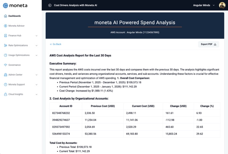 AI Spend Analysis